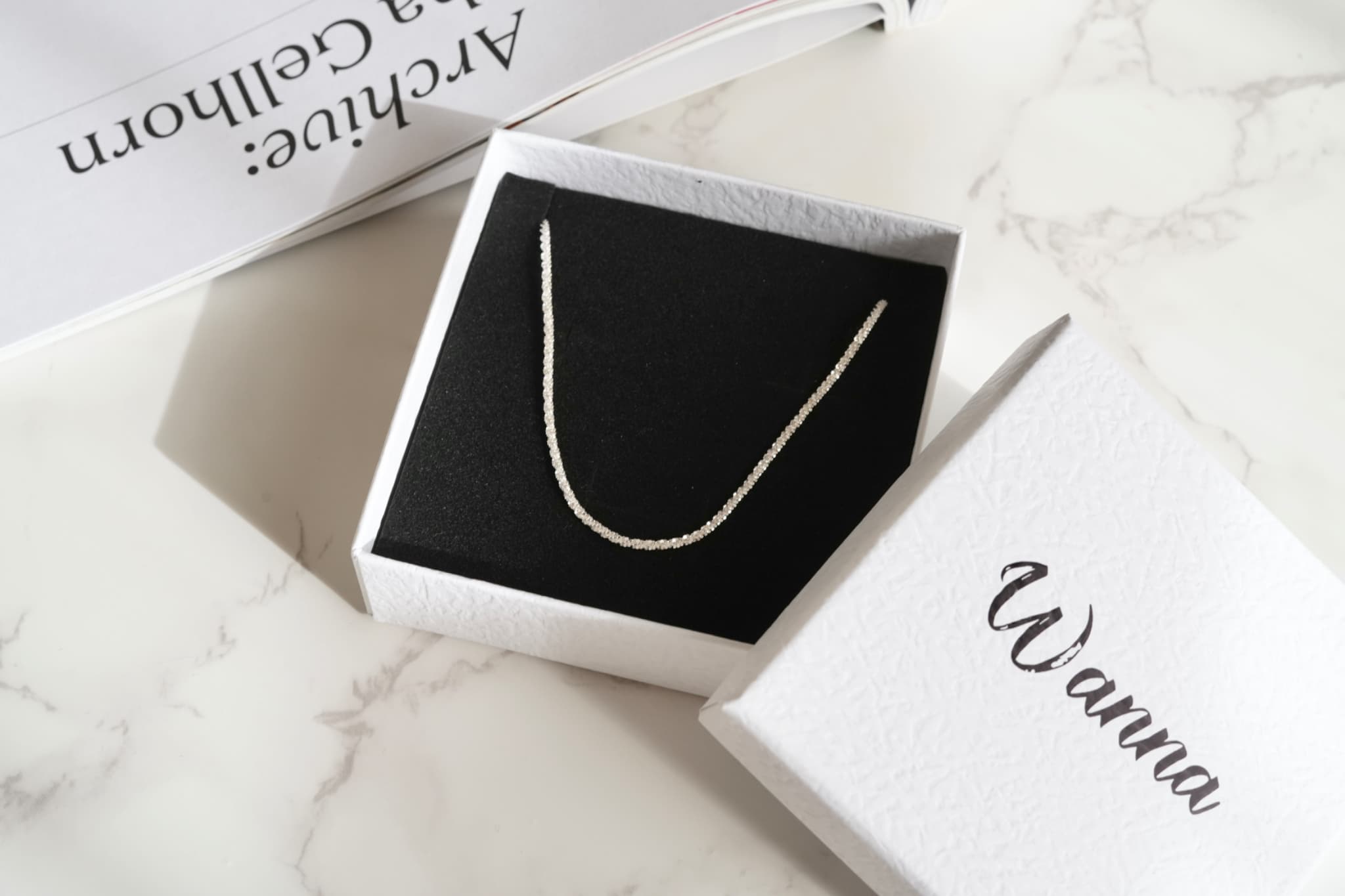 メンズネックレス Silver925｜シンプルで上質なシルバーネックレス - Wanna