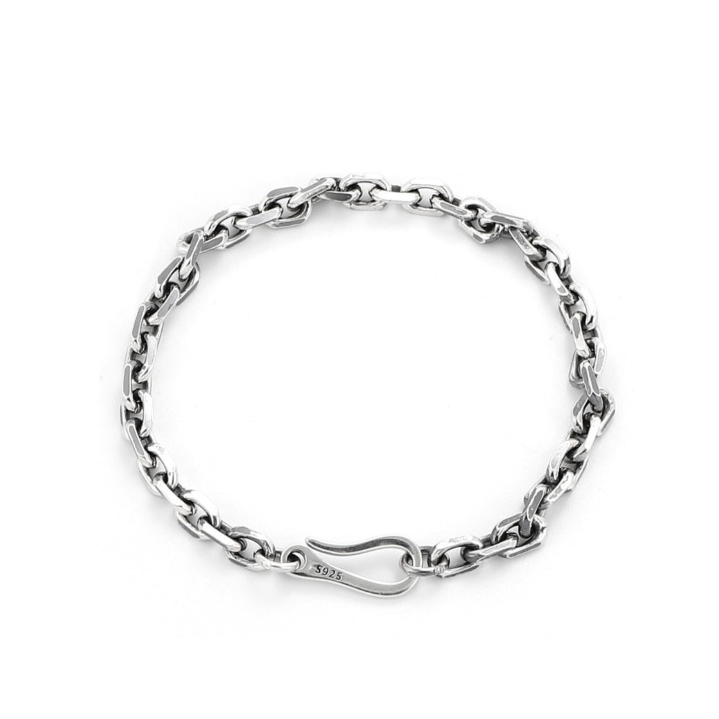 チェーンブレスレット シルバー スタイリッシュ | Wanna – Wanna shop