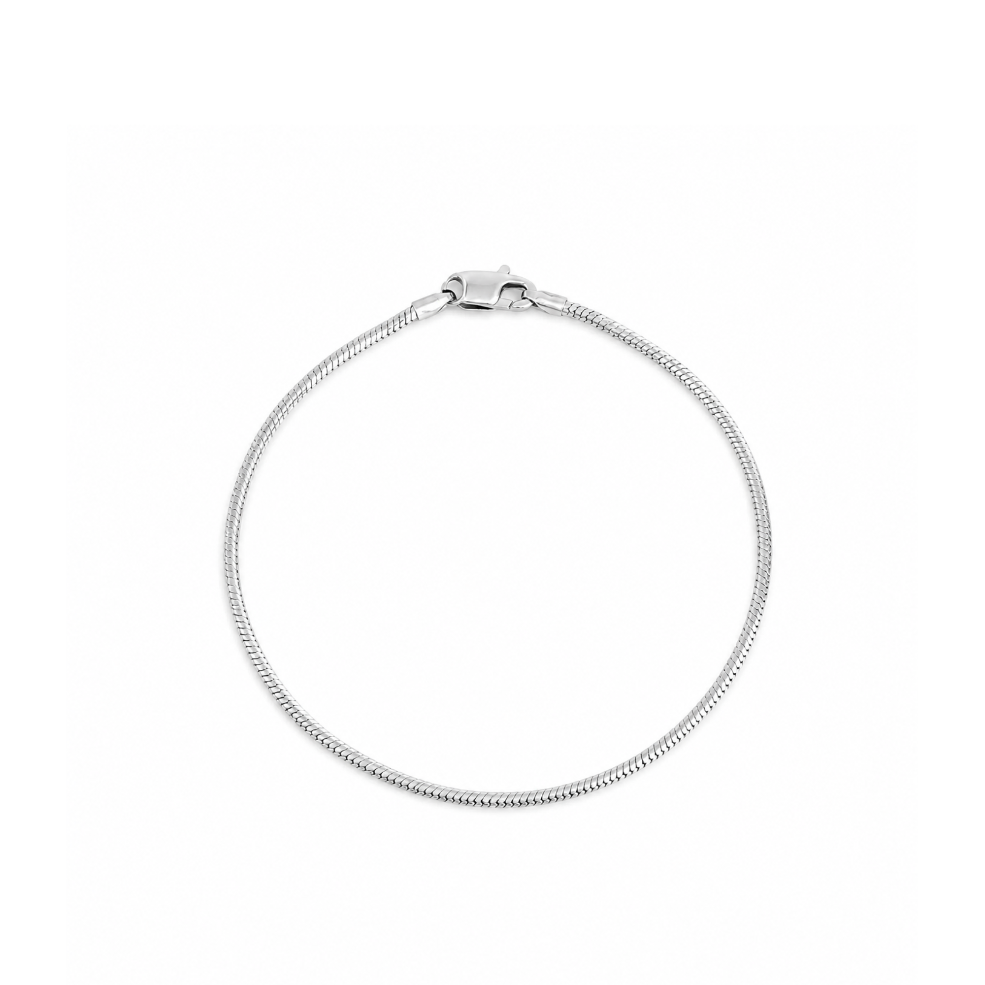 Thin Bracelet (B7)｜Silver925の細身シルバーブレスレット | Wanna