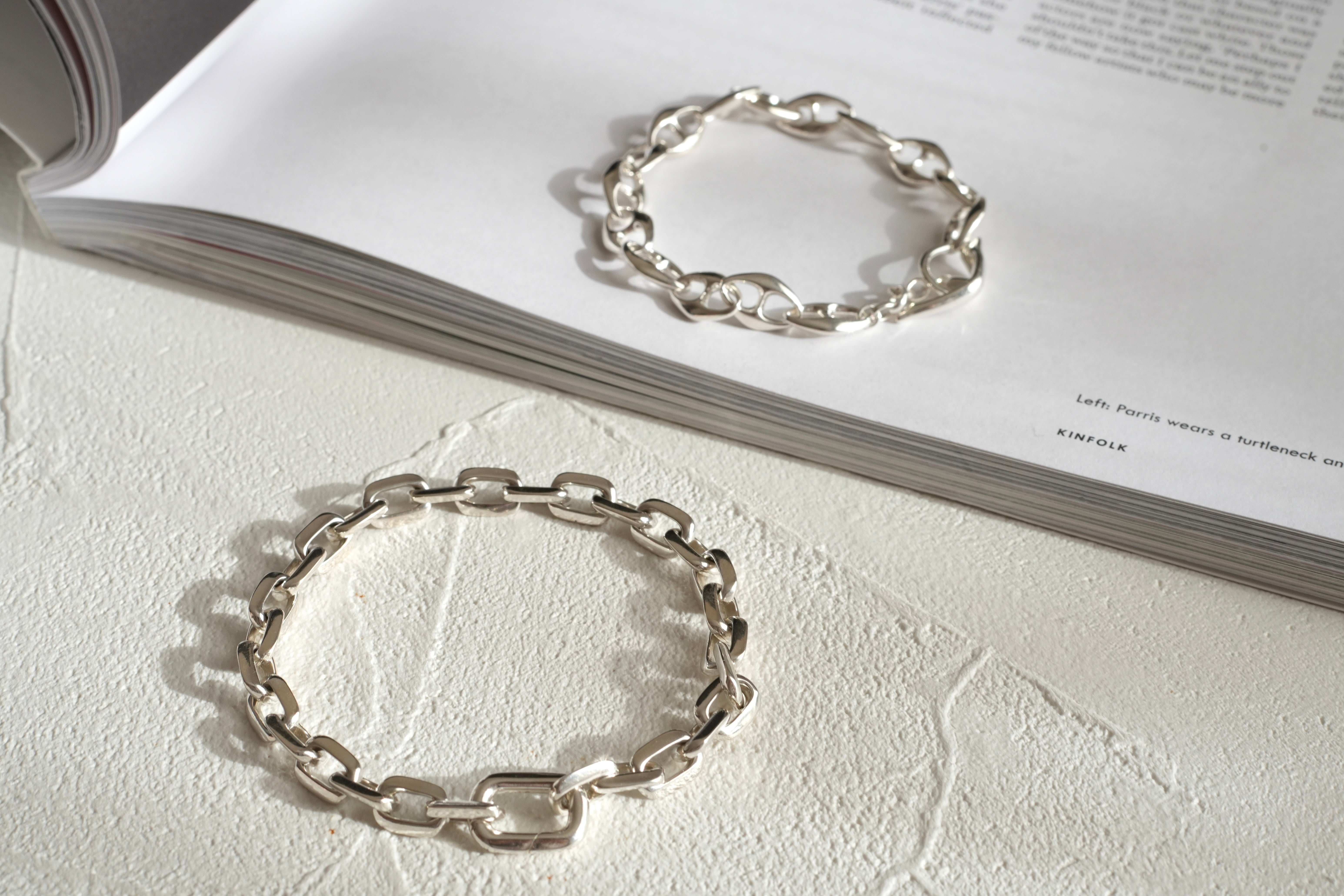 wannaチェーンブレスレット chain bracelet (B3) – Wanna shop