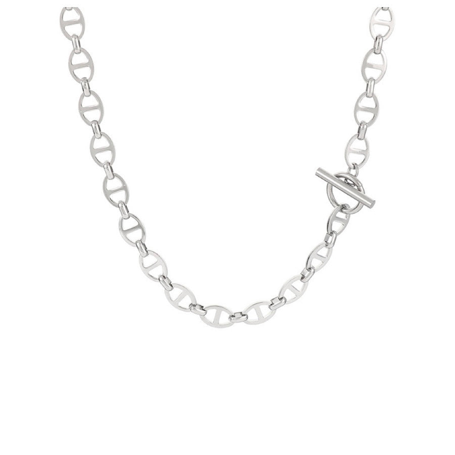 anchor chain necklace (N23)