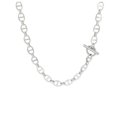 anchor chain necklace (N23)