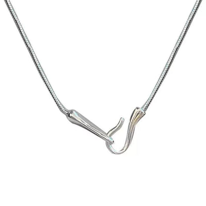 hook necklace (N32)