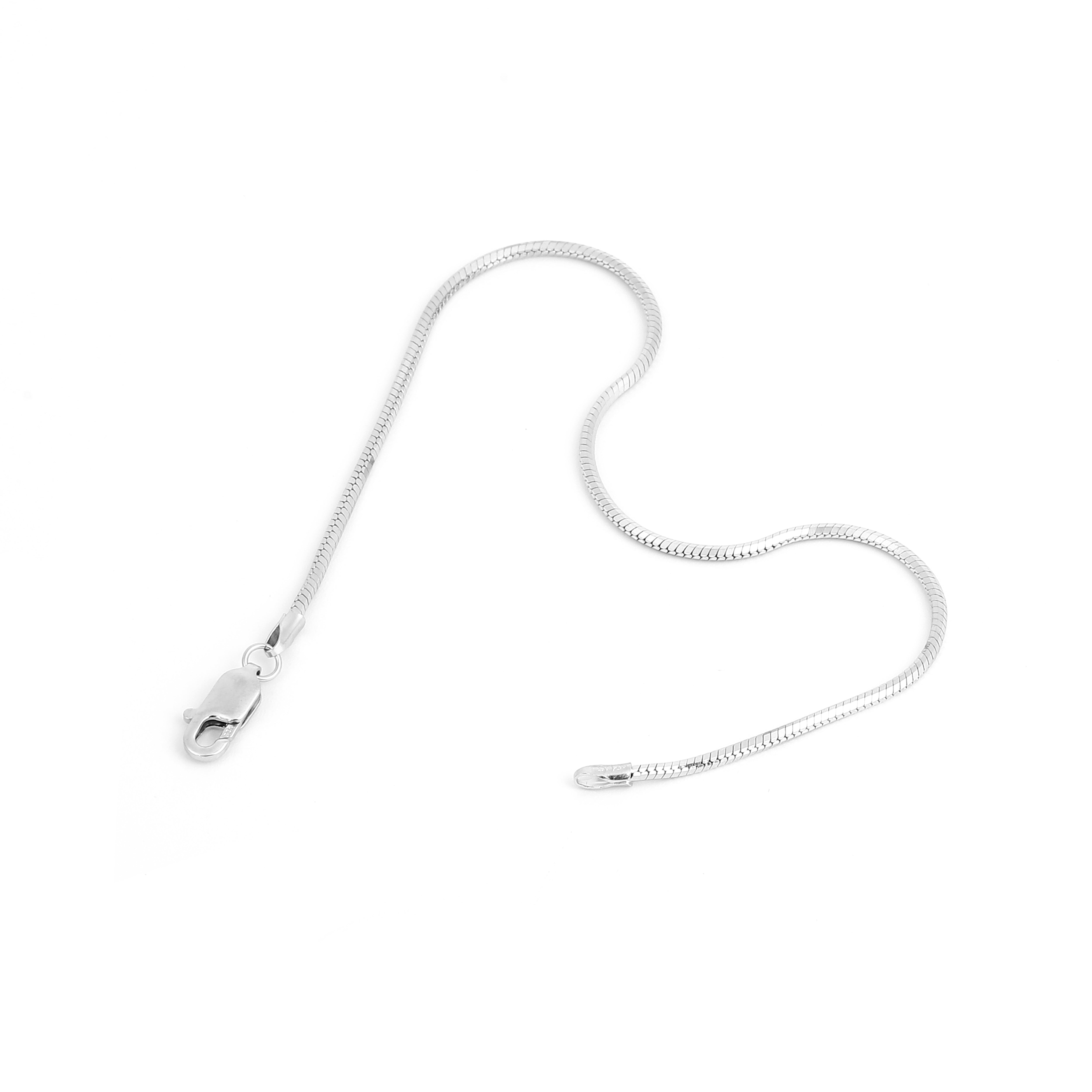 Thin Bracelet (B7)｜Silver925の細身シルバーブレスレット | Wanna