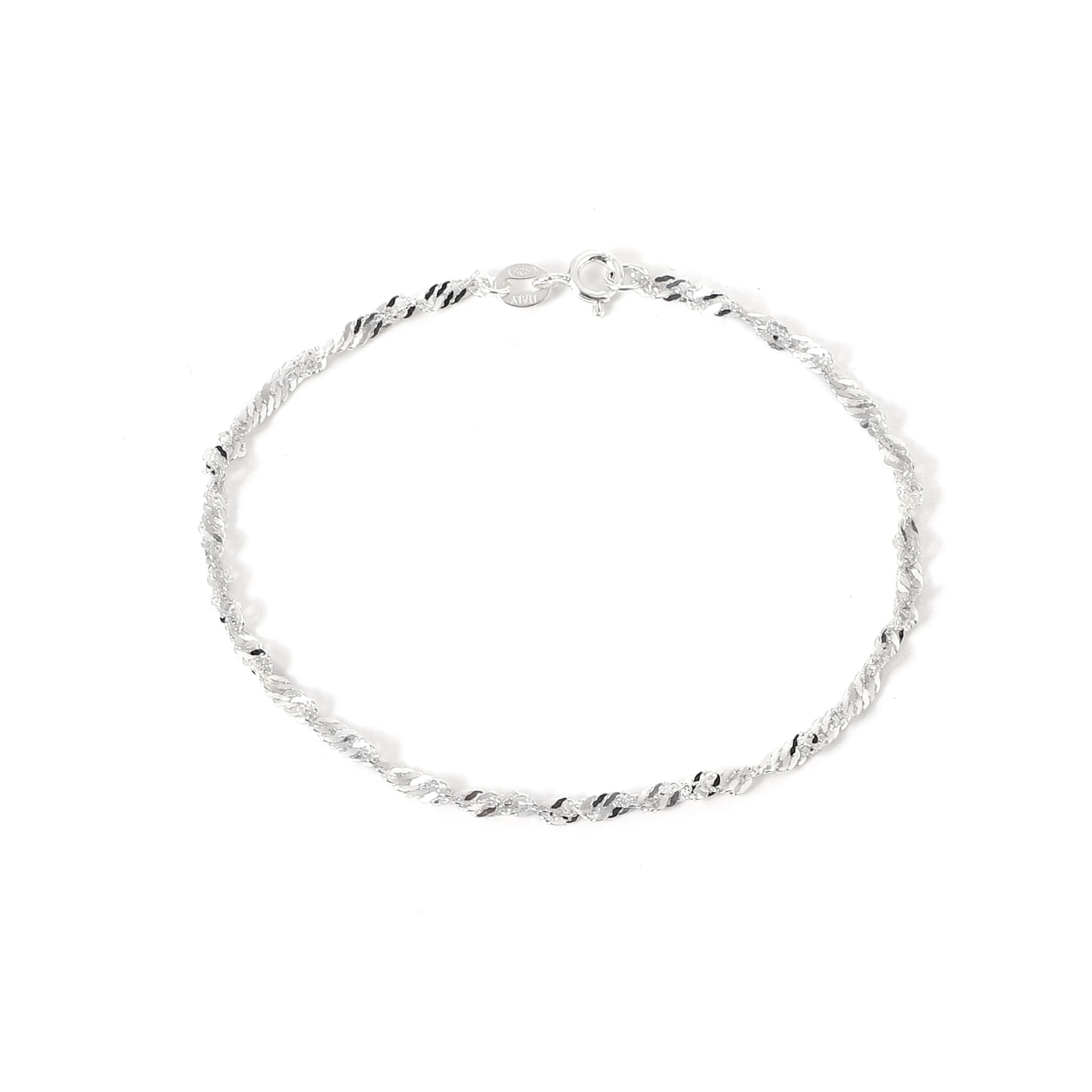 メンズブレスレット Silver925｜シンプルで上質なシルバーブレスレット