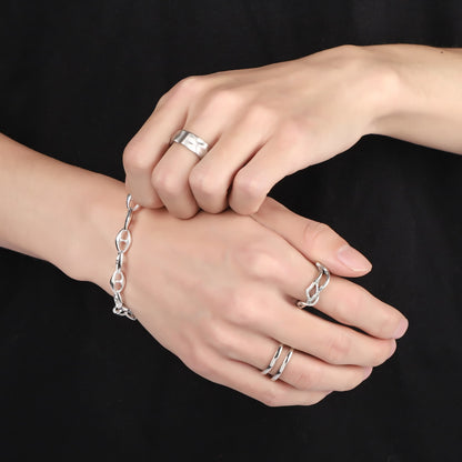 anchor chain bracelet (B1)