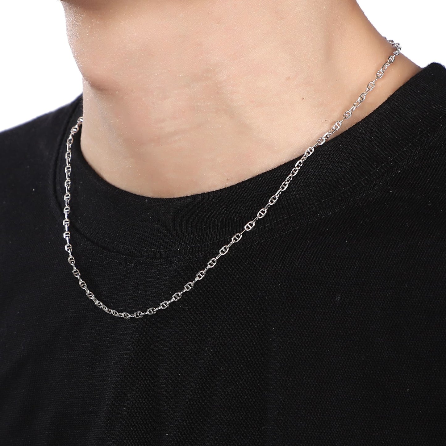 anchor chain necklace (N10)