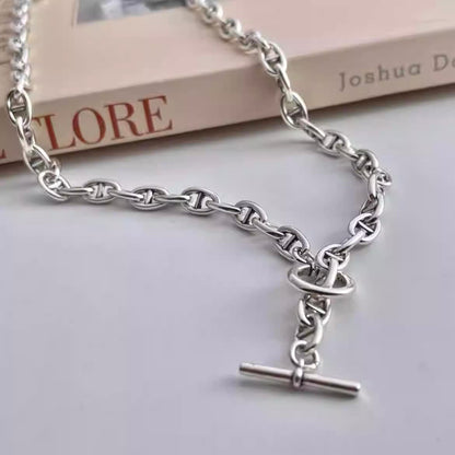 anchor chain necklace (N23)