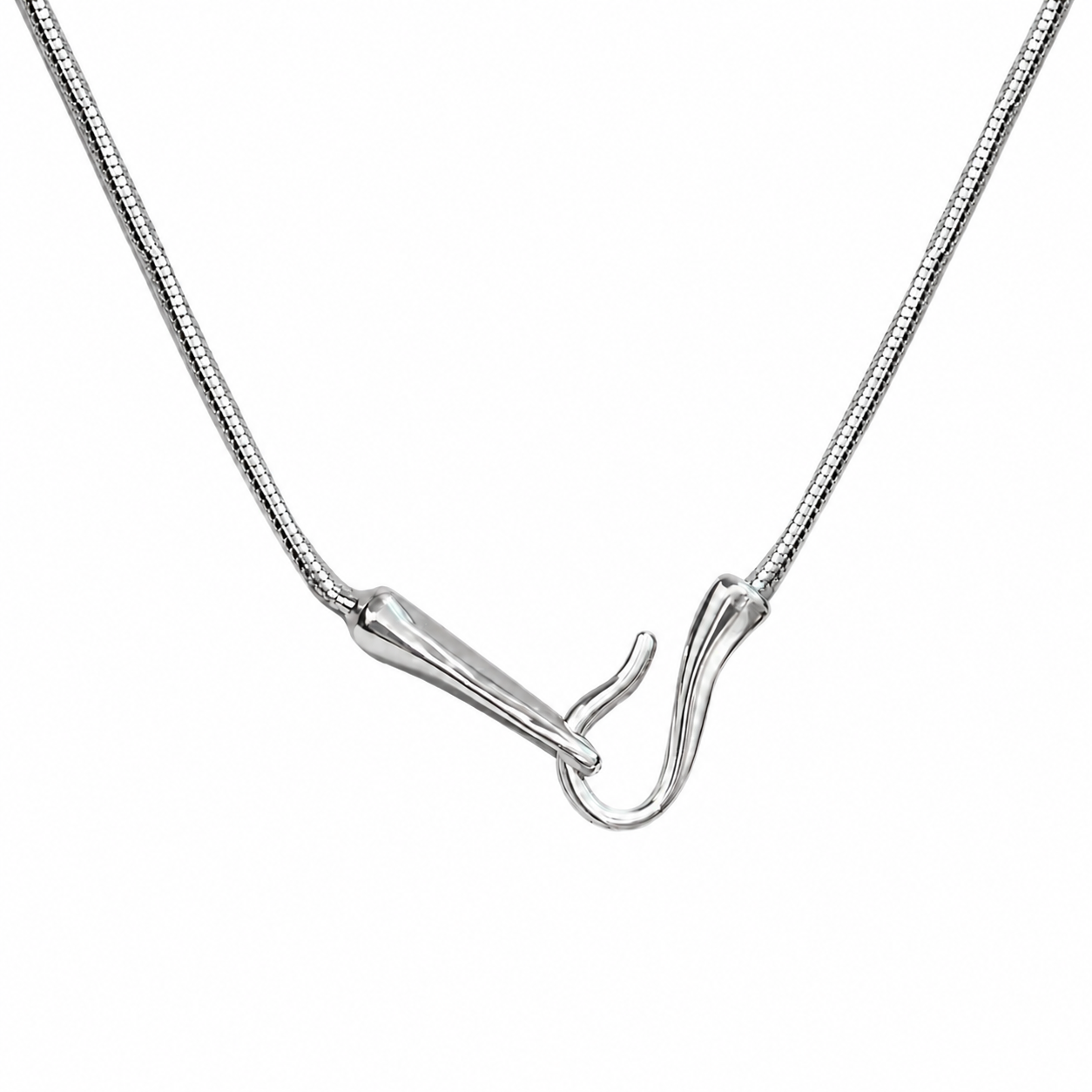 hook necklace (N32)
