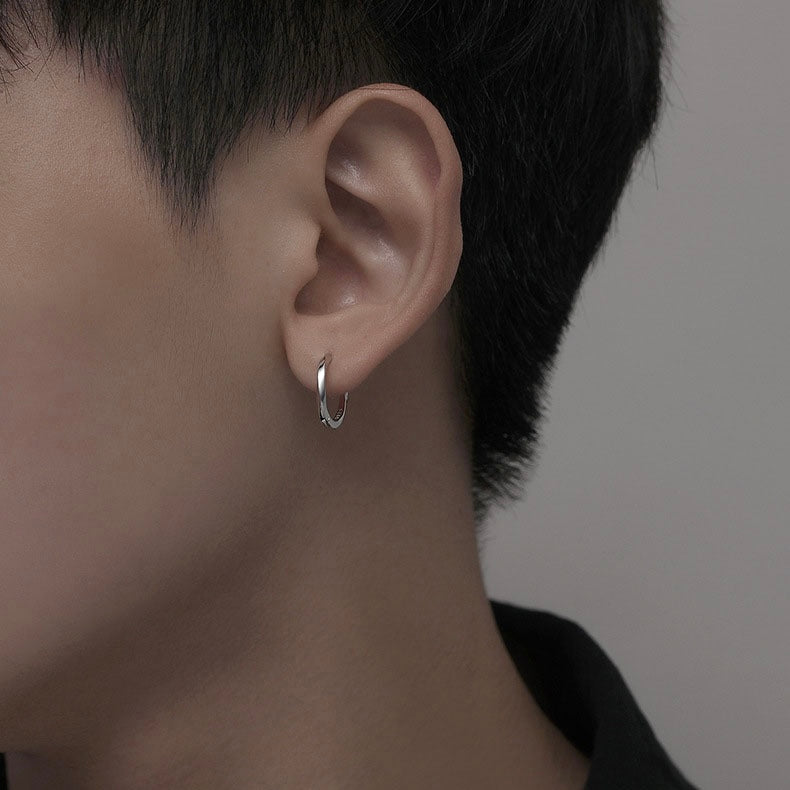 twist pierce (P29)｜Silver925 ツイストピアス | 上品デザインで日常